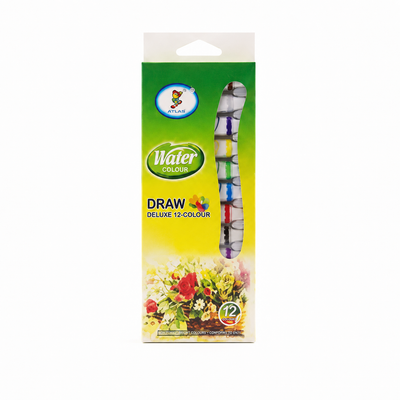 Water Colour paint tubes -  12 colors