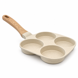 19cm Square 4-Cup Breakfast Frying Pan | MrPanda