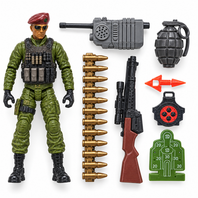 Special Forces Heroes Military Play Set for Kids