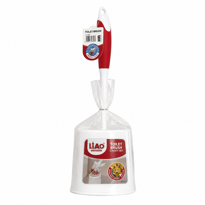 LiAo Toilet Brush and Caddy Set