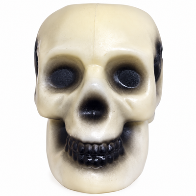 Halloween Skull Decoration – Cream & Black Spooky Décor