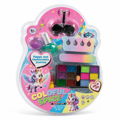 Colourful Space Unicorn Children’s Makeup Kit