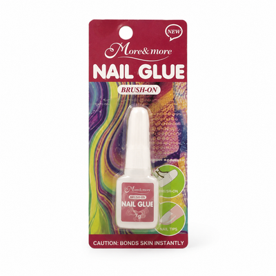 More&more Brush-On Nail Glue