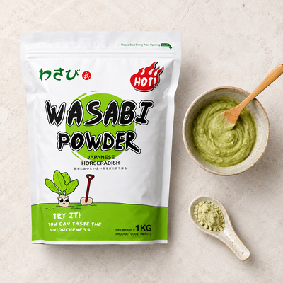 Hot Wasabi Powder – Japanese Horseradish 1kg