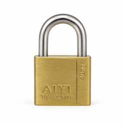 AIYI 40mm Bronze Padlock with Keys | MrPanda