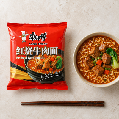 Kang Shi Fu Braised Beef Flavour Noodles | MrPanda
