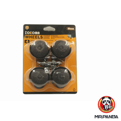Twin-Wheel Swivel Casters