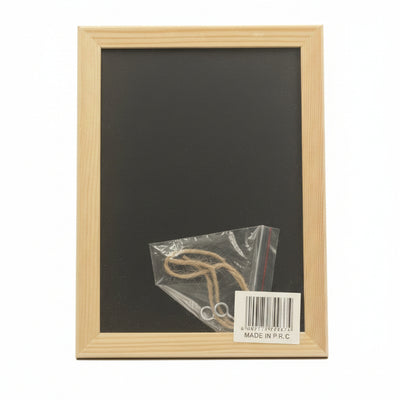 Wooden-Framed Chalkboard