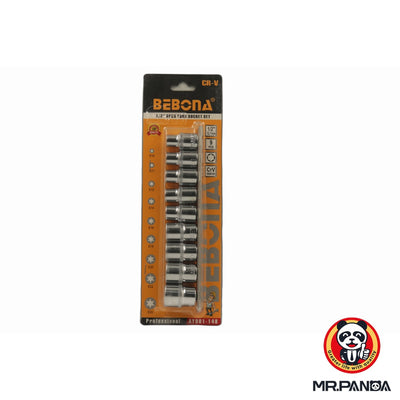 Bebona 9-piece E-Torx Socket Set