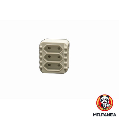 Redisson 3-Way 2-Pin Plug Adapter