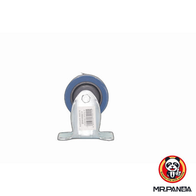 Blue Elastic Rubber Castor Wheel