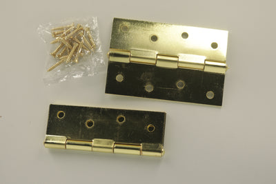 Brass-Plated Butt HInges