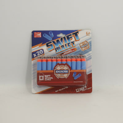 20-Pack of Swift Bullet Foam Darts