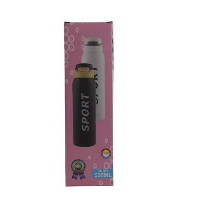 Stainless Steel Sport Water Bottle -  500ml