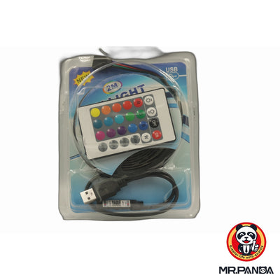 2-meter RGB LED Strip Light Kit