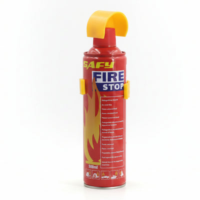 Safy Fire Stop 500ml Portable Fire Suppressant Spray