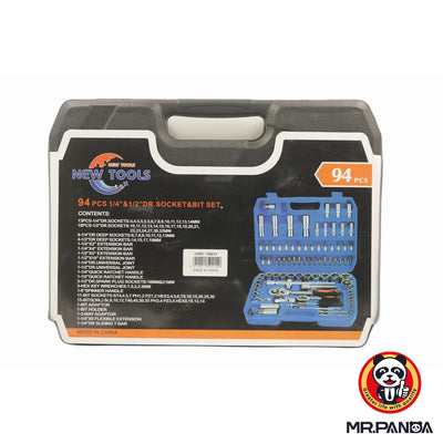 94-Piece Tools Socket & Bit Set