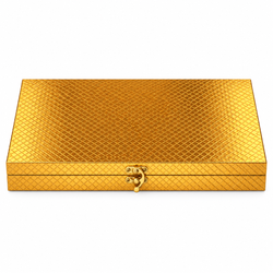 24-Piece Silver Cutlery Set with Gold Case | MrPanda