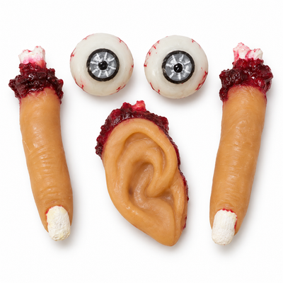 Halloween Fake Severed Body Parts Prop Set | Mr Panda