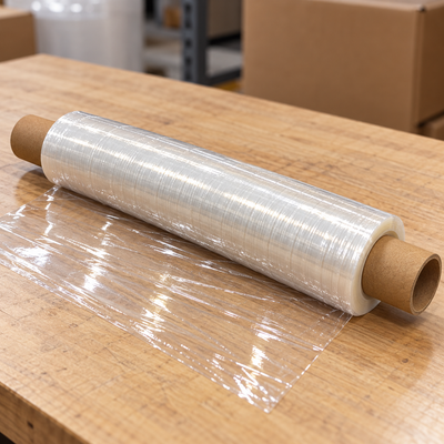 SA Packaging Clear Stretch Film Roll – 450 mm × 15 Micron