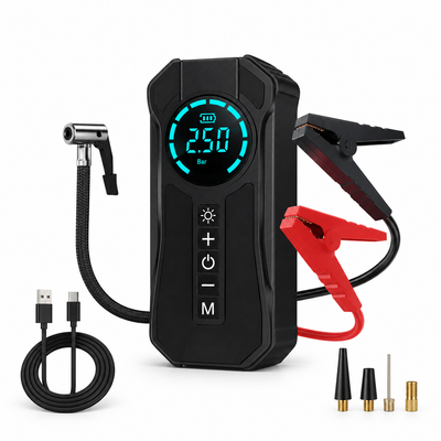 Portable Digital Tyre Inflator & Air Compressor | Mr Panda
