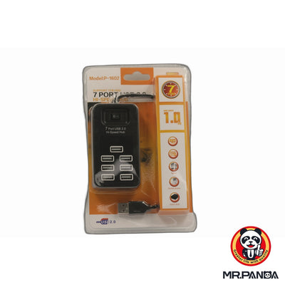 7-port USB 2.0 Hi-Speed Hub