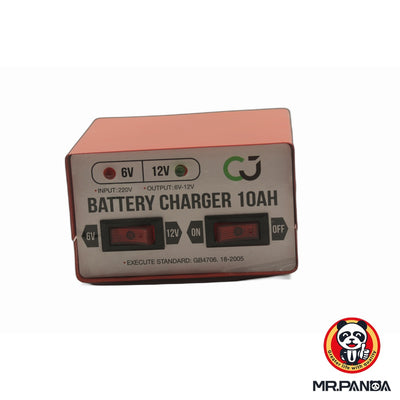 Battery Charger -  6V/12V 10 Amp