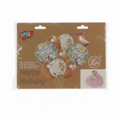 Happy Birthday Balloon Bouquet Set