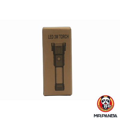 3W LED Rechargeable Multi-Function Torch