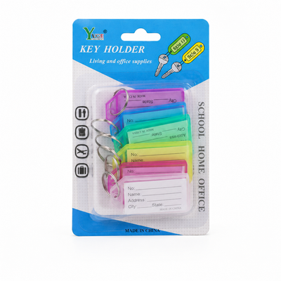 Key Tags with Split Rings