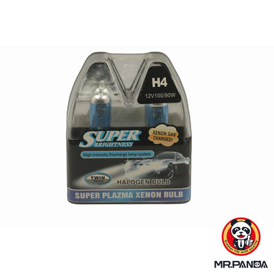 H4 Super Plazma Xenon Halogen Bulbs