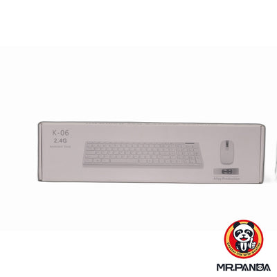 K-06 2.4G Wireless Keyboard And Mouse Combo