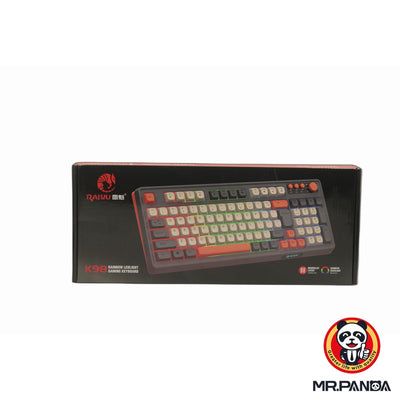 Raiku K98 Rainbow LEDlight Gaming Keyboard