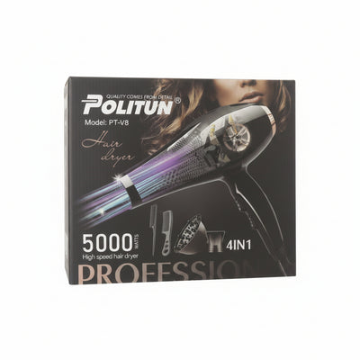 Politun PT-V8 4-in-1 Professional Hair Dryer