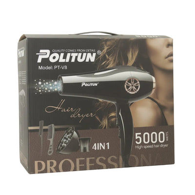 Politun PT-V8 4-in-1 Professional Hair Dryer