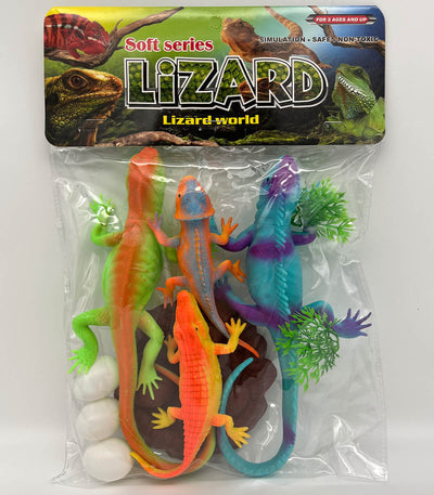 Soft Series Lizard & Crocodile
