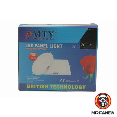 MTY 6W Super Bright LED Panel Light