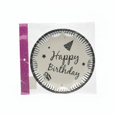 Happy Birthday Disposable Paper Plate