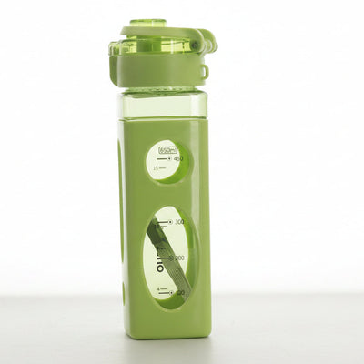 Zannuo Square Plastic Water Bottle - 650 ml