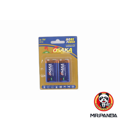 Osaka 9V 6F22 Multi Power long life extra heavy duty batteries