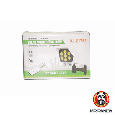 Solar Monitoring Lamp
