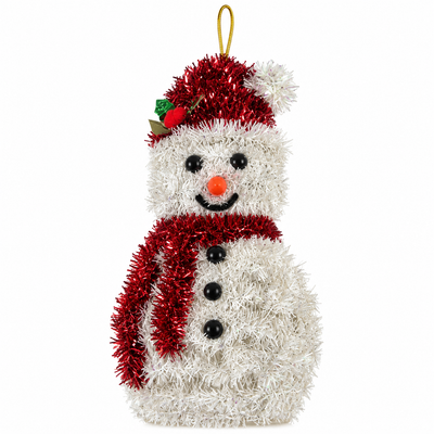 Christmas Snowman Hanging Ornament | Mr Panda