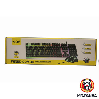 KLGO JP-2 Wired Combo Gaming Set