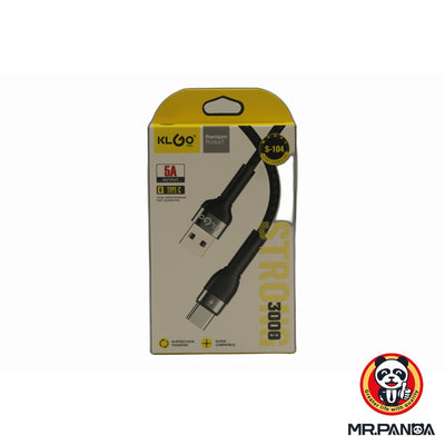 KLGO S-104 "STRONG 3000" USB Type-C Cable