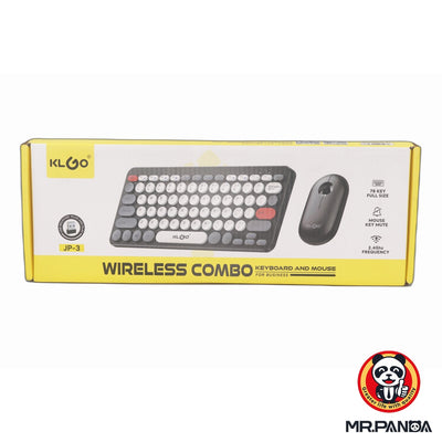 KLGO JP-3 Wireless Keyboad and M0use Combo