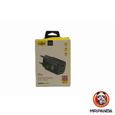 KLGO PD25W Super Fast Charging Travel Adapter