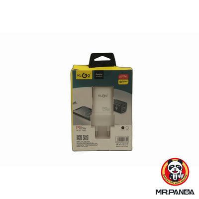 KLGO PD25W Super Fast Charging Travel Adapter