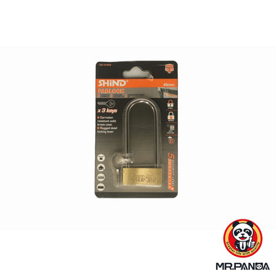 Shind Long-shackle padlock - 40mm