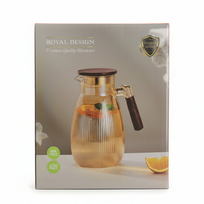 Royal Design Premium-Quality Glassware Pitcher