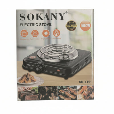 Sokany SK-5111 Single-Burner Electric Coil Hot Plate